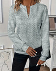 Helvano | Eleganter Zip-Pullover für Herren