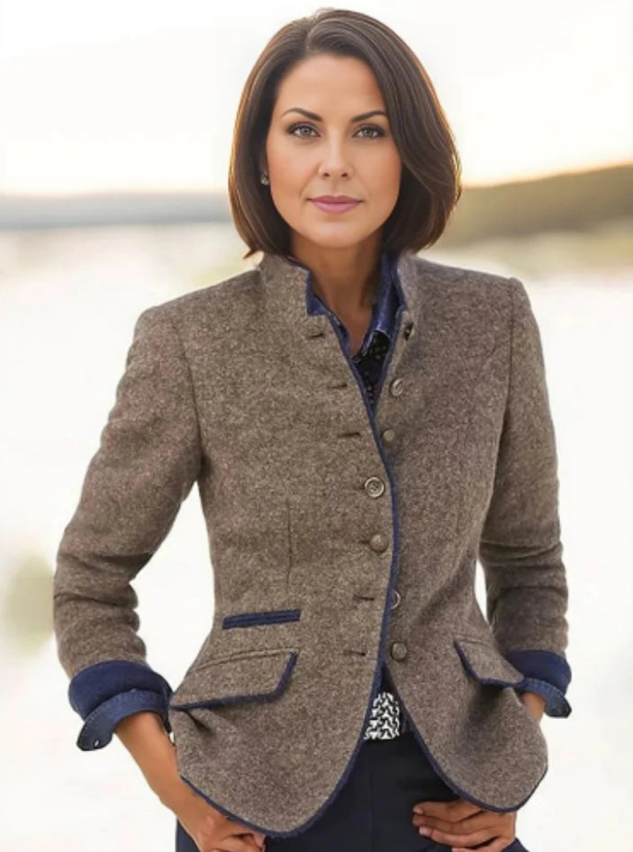 Helvano | Kurzjacke für Damen mit Mehrknopfleiste