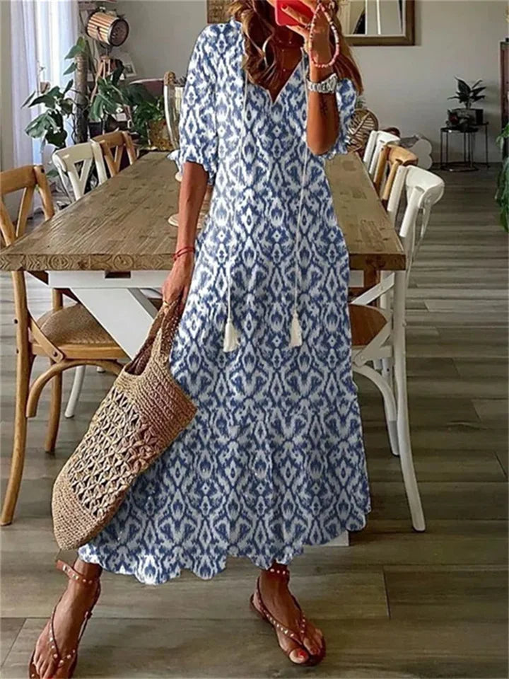 Helvano | Maxi-Sommerkleid für Damen