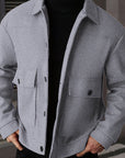 Helvano | Strukturierte Utility-Jacke für Herren