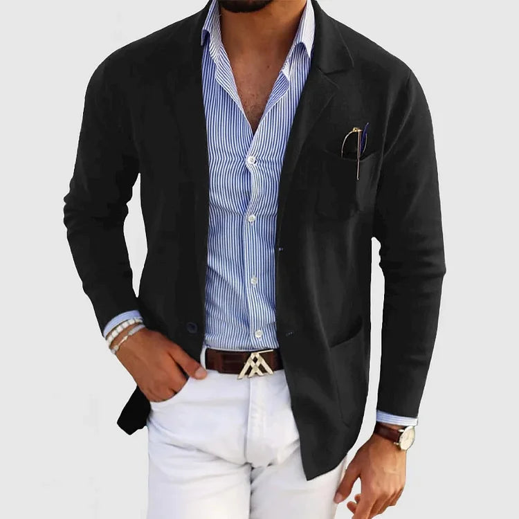 Helvano | Blazer für Herren mit weichem Stoff