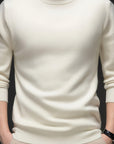 Helvano | Strickpullover mit Stehkragen für Herren