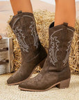 Helvano | Cowboystiefel mit Stickerei für Damen