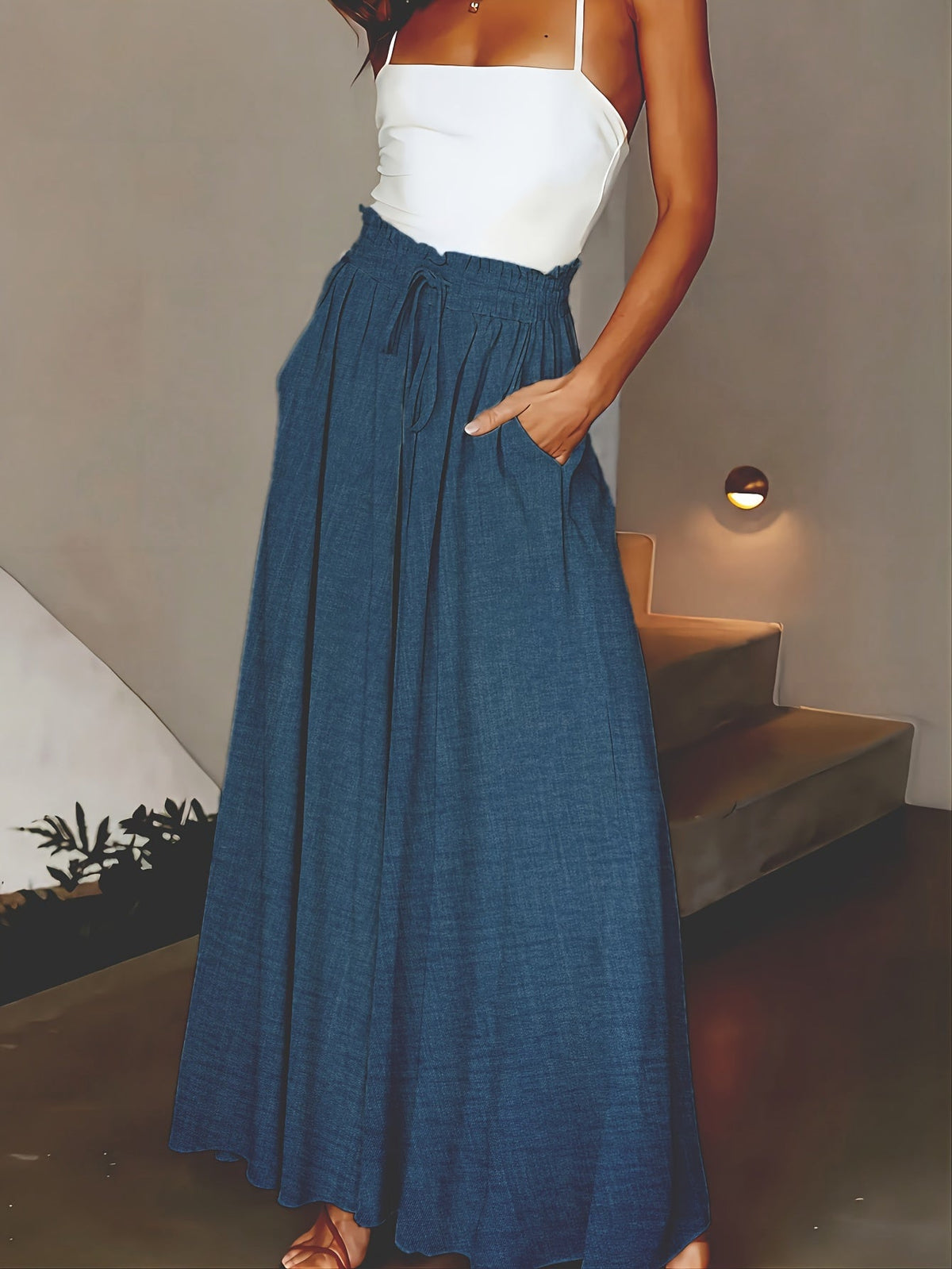 Helvano | Weite Hose für Damen