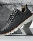 Helvano | Ledersneaker mit Fussgewölbestütze für Herren