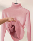 Helvano | Tunika-Pullover mit Stehkragen für Damen