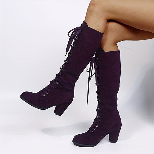 Helvano | Kniehohe Winterstiefel für Damen