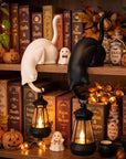 Helvano | Deko-Katzenfigur mit Haken fürs Regal