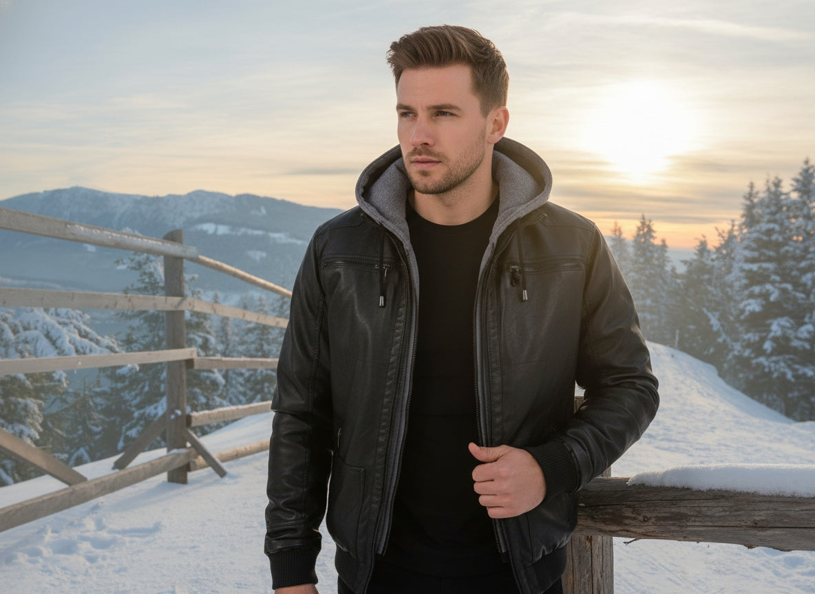 Helvano | Herren Lederjacke