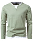 Helvano | Langarmshirt aus Baumwolle für Herren