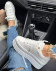 Helvano | Plateau-Boots mit Schnürung für Damen