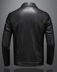 Helvano | Lederjacke für Herren in Schwarz