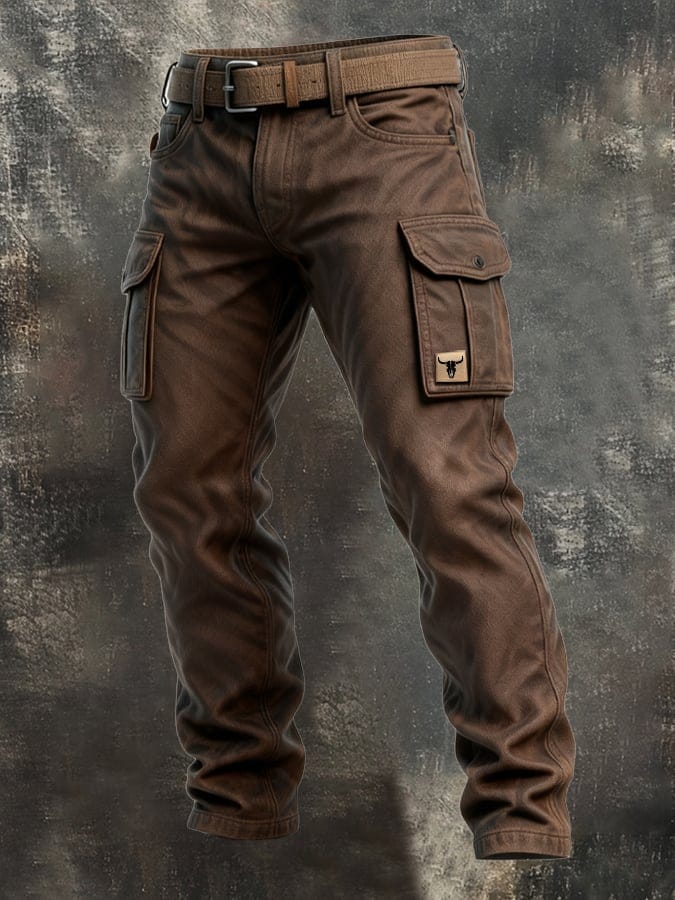 Helvano | Cargohose für Herren in Braun