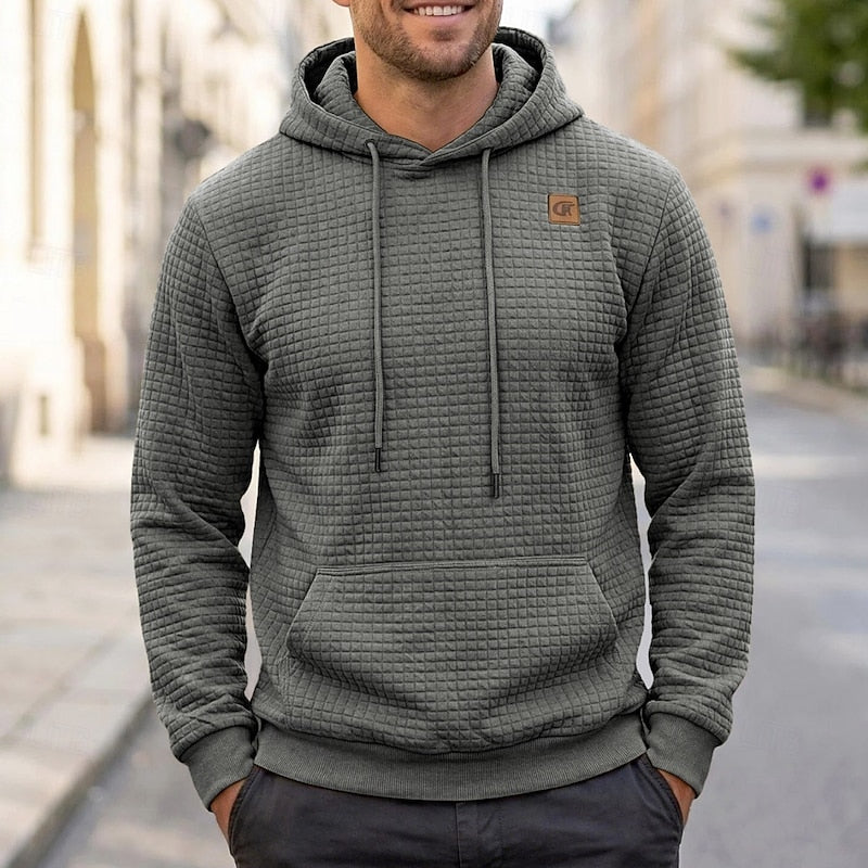 Helvano | Strukturierter Herren-Hoodie