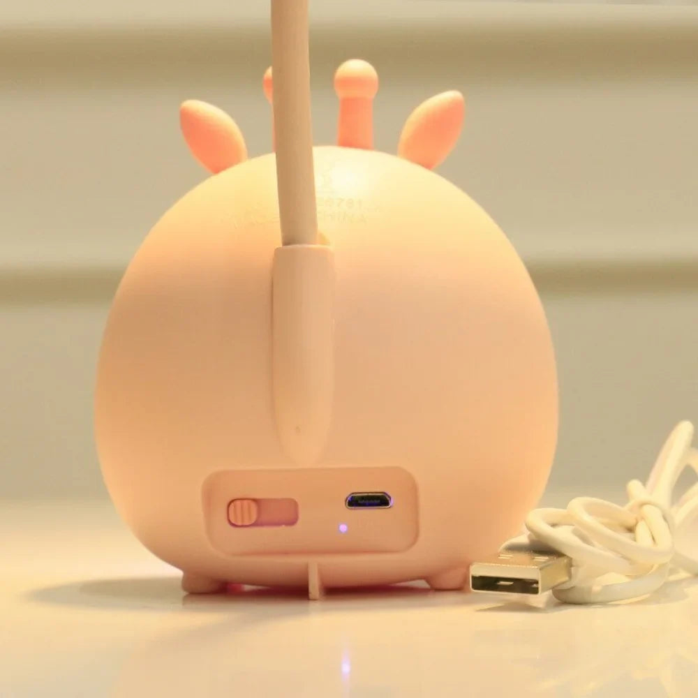 Helvano | Kinder-Leselampe mit USB-Nachtlicht