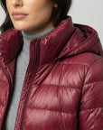 Helvano | Ultraleichte Daunenjacke mit Kapuze für Damen