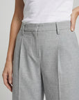 Helvano | Weite Anzughose mit hoher Taille für Damen