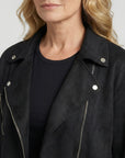 Helvano | Wildlederjacke für Damen in Cognac