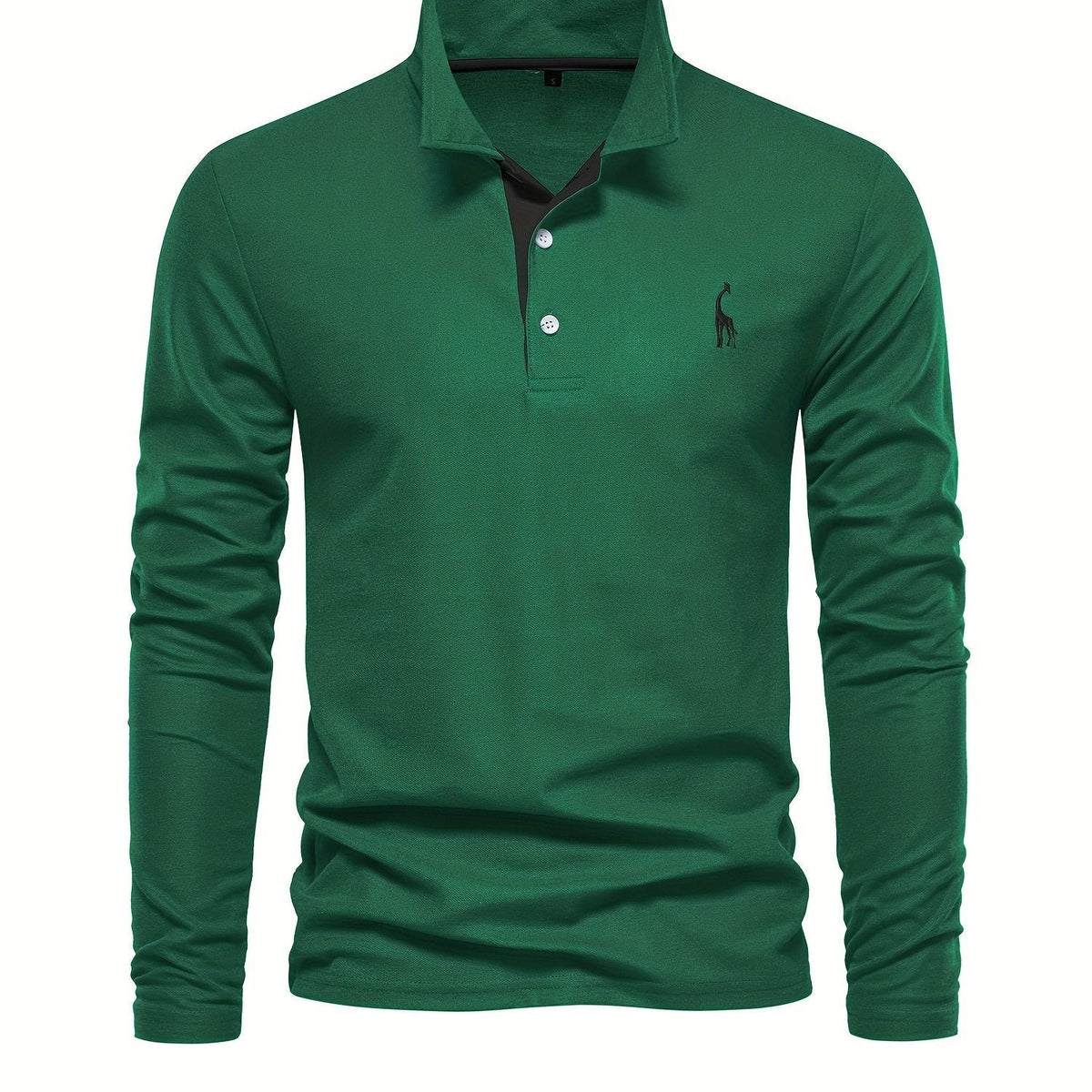 Helvano | Langarm-Poloshirt für Herren