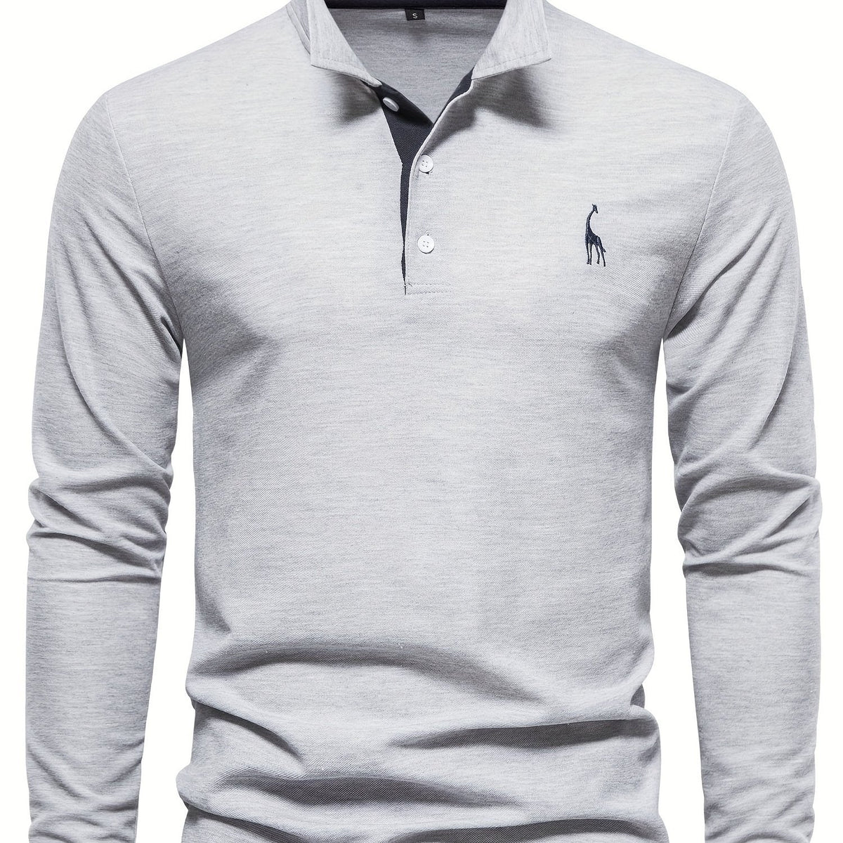 Helvano | Langarm-Poloshirt für Herren