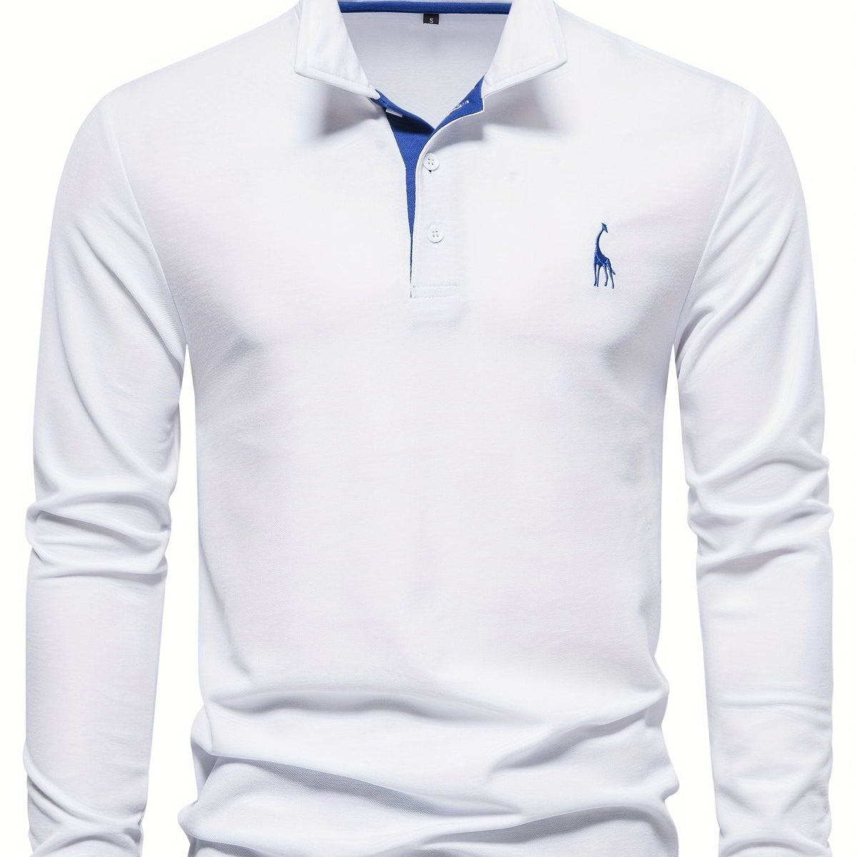Helvano | Langarm-Poloshirt für Herren