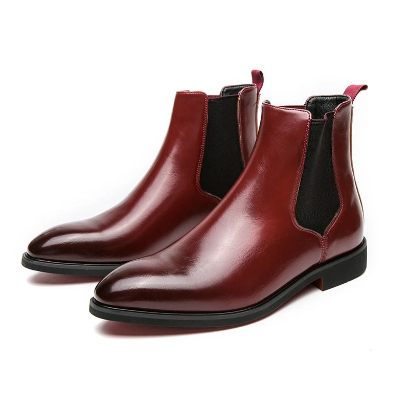 Helvano | Herren Chelsea Lederstiefel