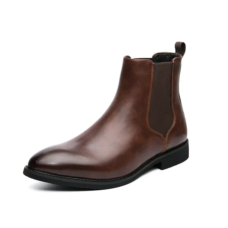 Helvano | Herren Chelsea Lederstiefel
