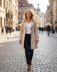 Helvano | Eleganter Langmantel für Damen