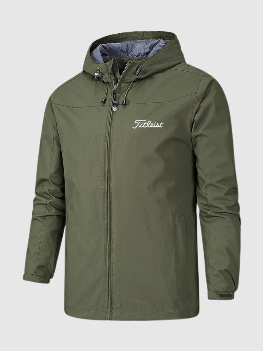 Helvano | Herren Regenjacke mit Kapuze