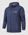 Helvano | Herren Regenjacke mit Kapuze