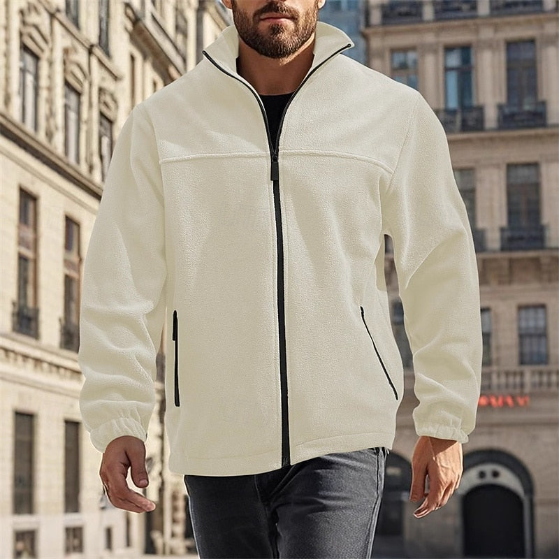 Helvano | Herrenjacke mit Stehkragen und Reissverschluss