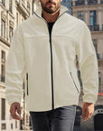 Helvano | Herrenjacke mit Stehkragen und Reissverschluss