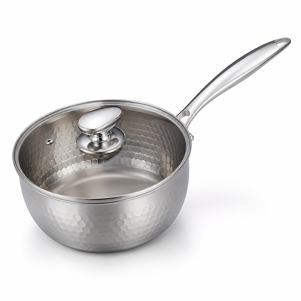 Helvano | Yukihira Titan-Topf mit Deckel und Dämpfeinsatz