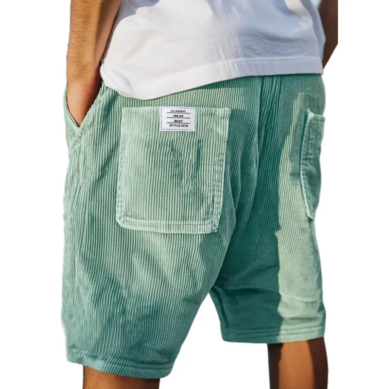 Helvano | Kurze Cordhose für Herren