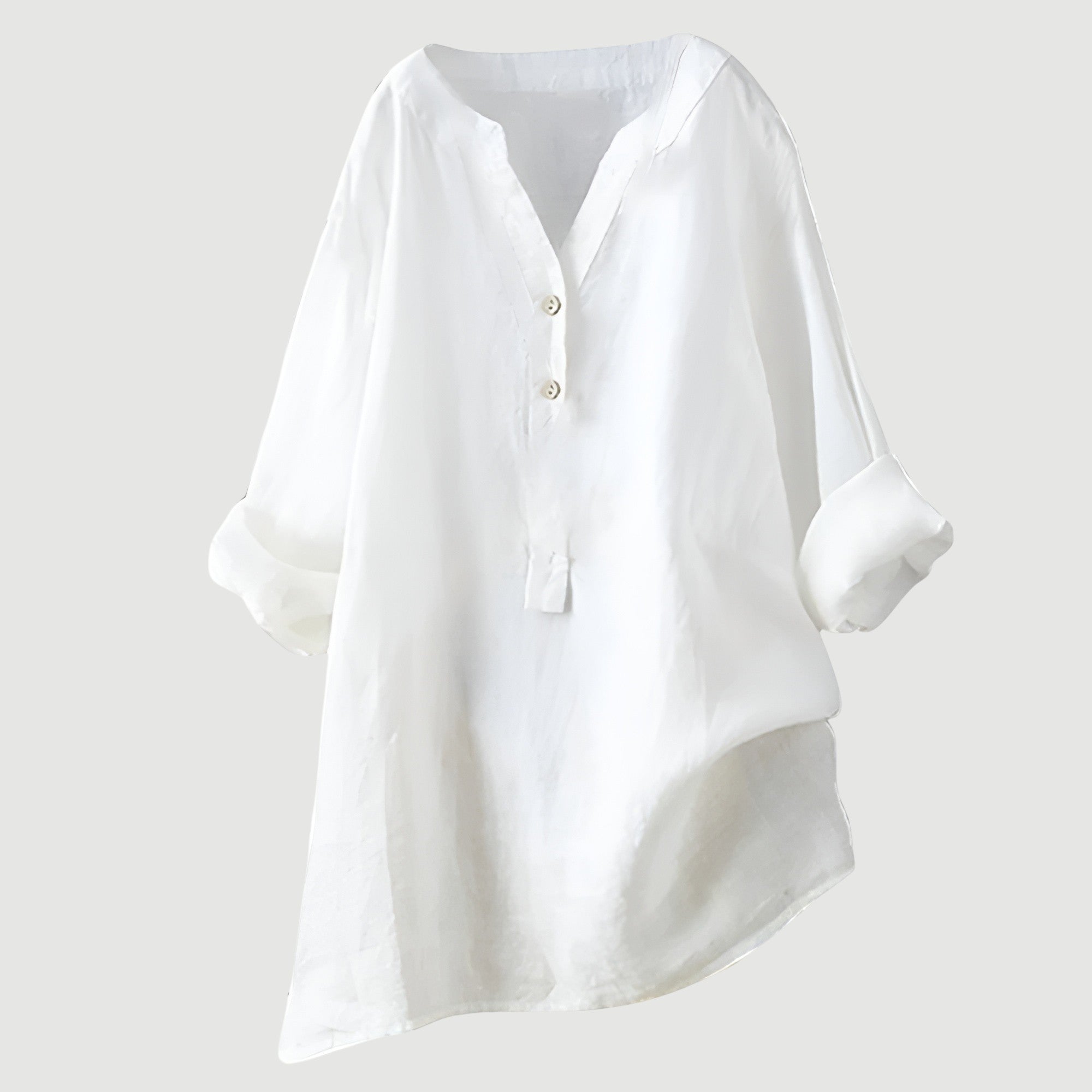 Helvano | Leinen-Blend Bluse für Damen