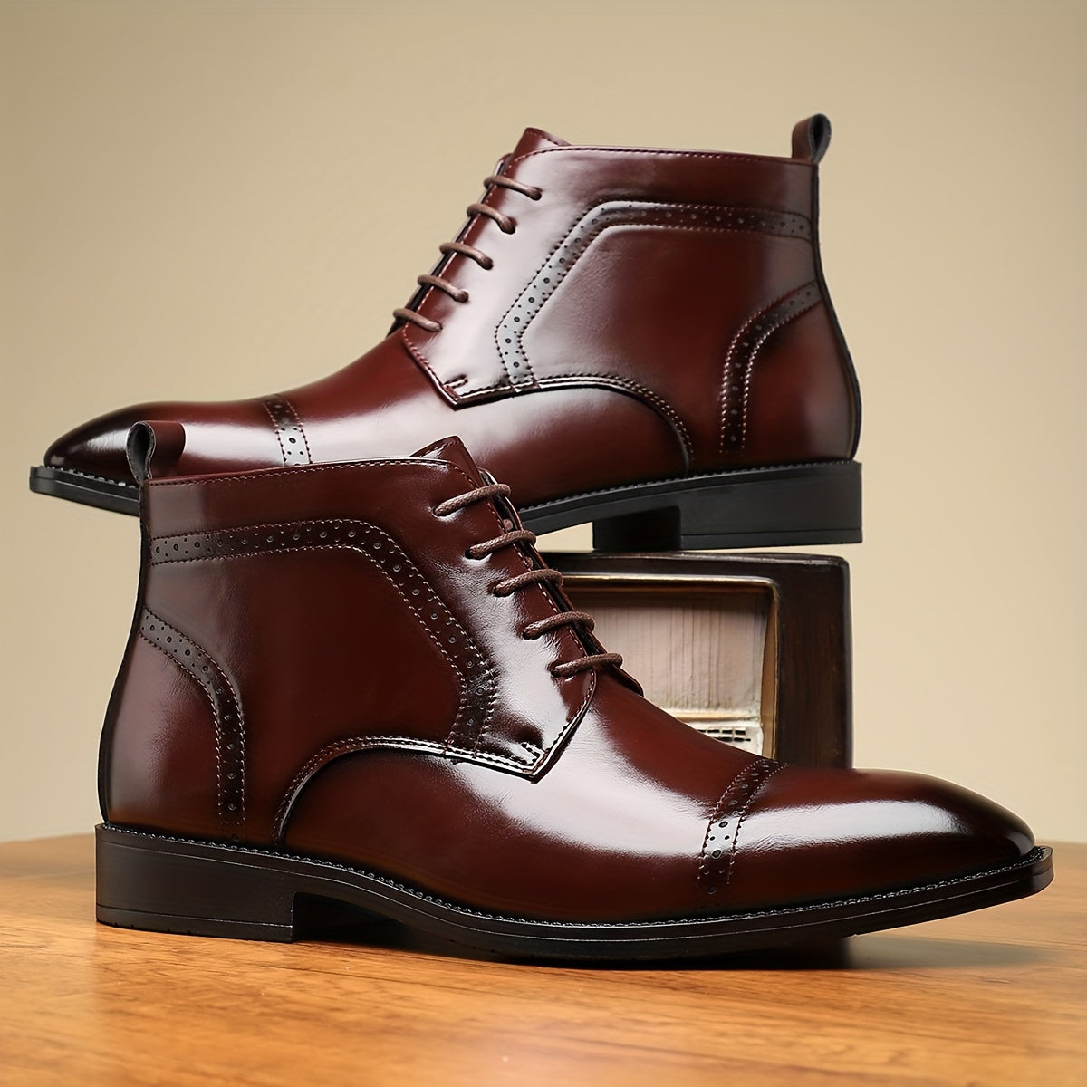 Helvano | Cap-Toe Stiefeletten für Herren