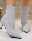 Helvano | Spitze Sock-Stiefeletten für Damen