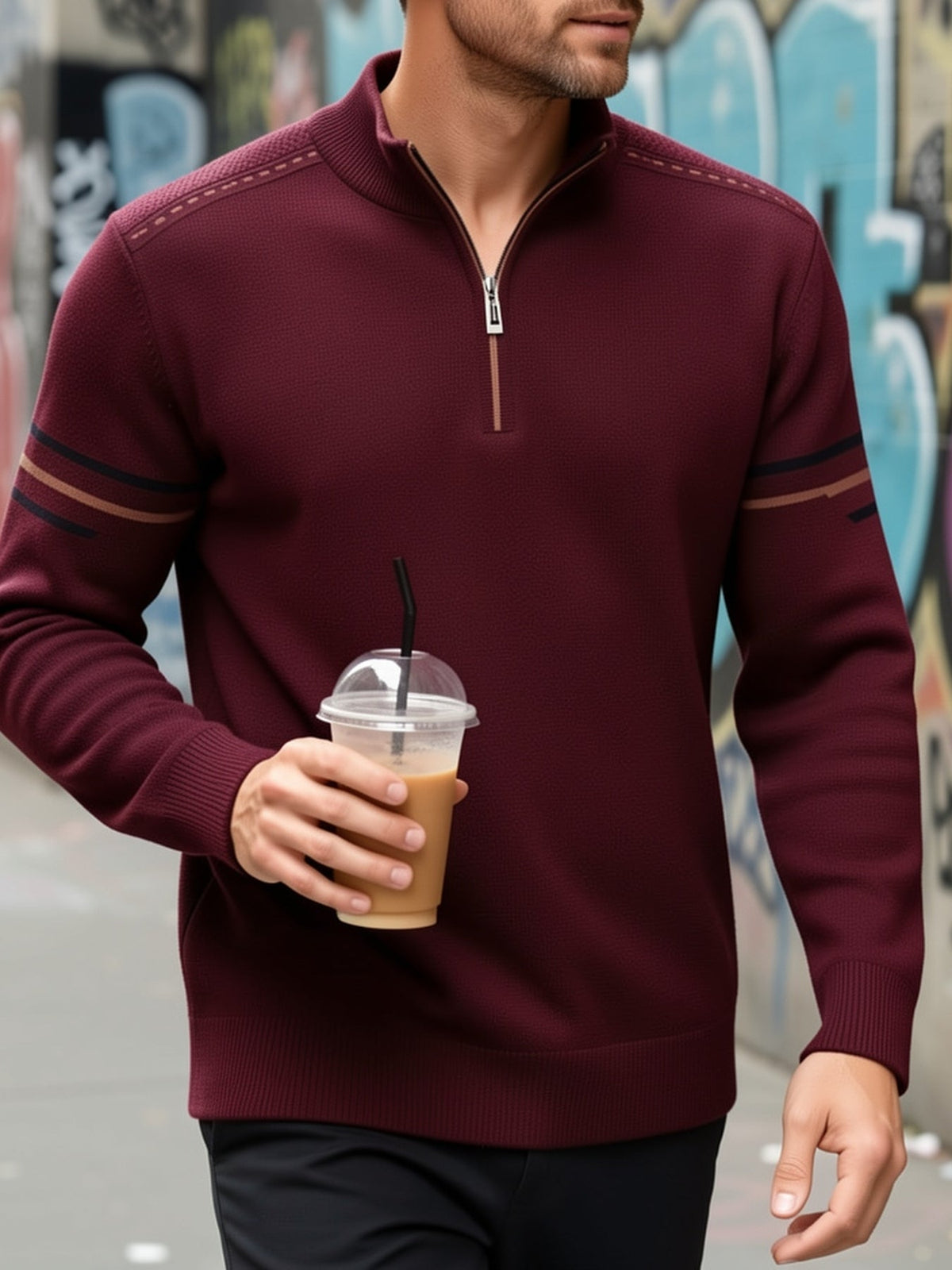 Helvano | Troyer Strickpullover für Herren