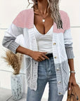 Helvano | Patchwork-Strickjacke für Damen