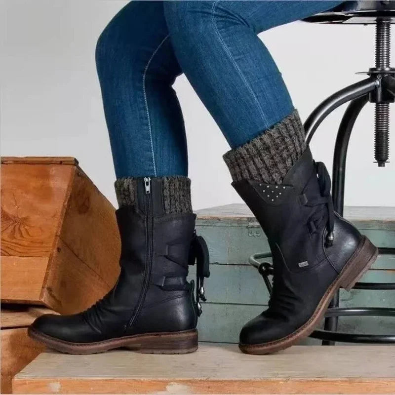 Helvano | Gefütterte Winter-Stiefeletten für Damen