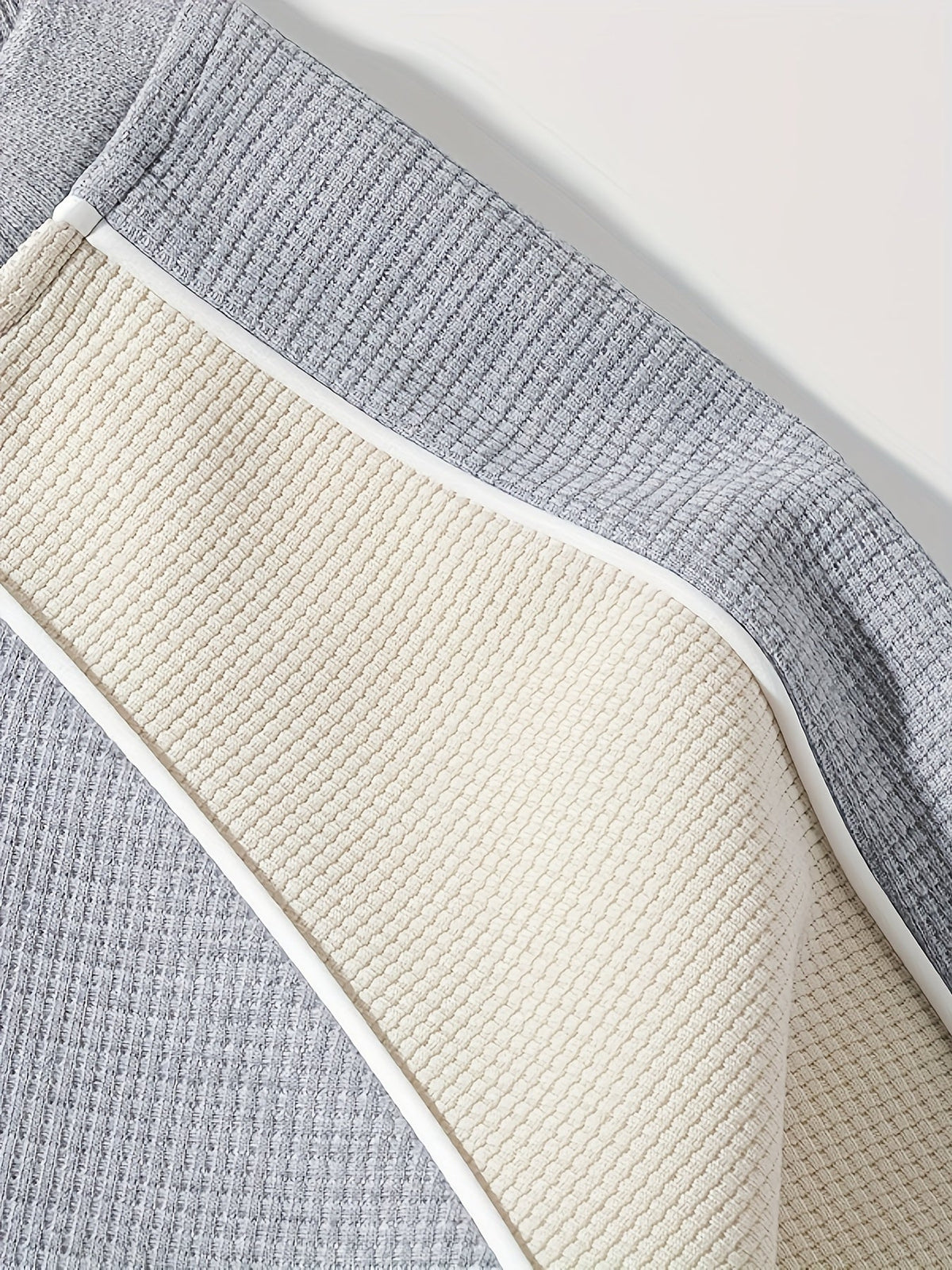 Helvano | Colorblock-Sweatshirt mit Rundhals für Herren