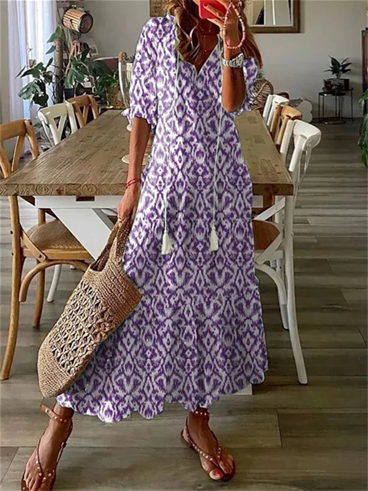 Helvano | Maxi-Sommerkleid für Damen