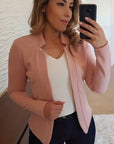Helvano | Taillierter Damen-Blazer ohne Verschluss