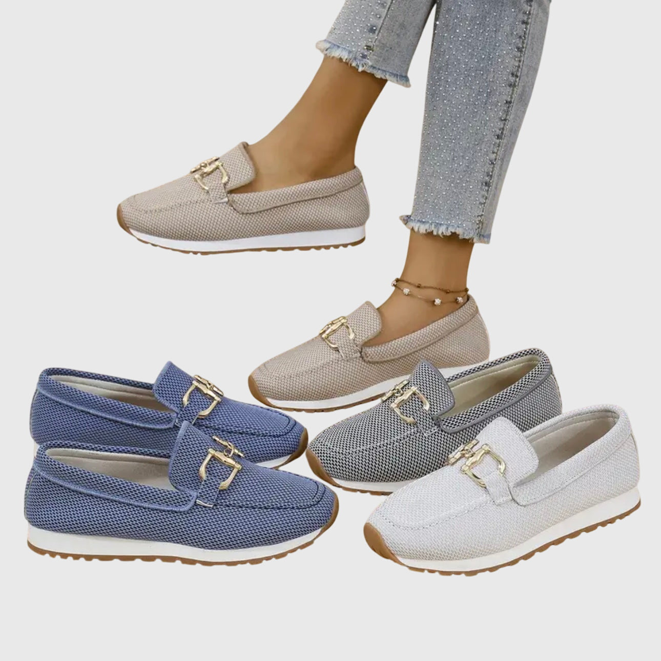 Helvano | Slip-on Loafer-Sneakers für Damen