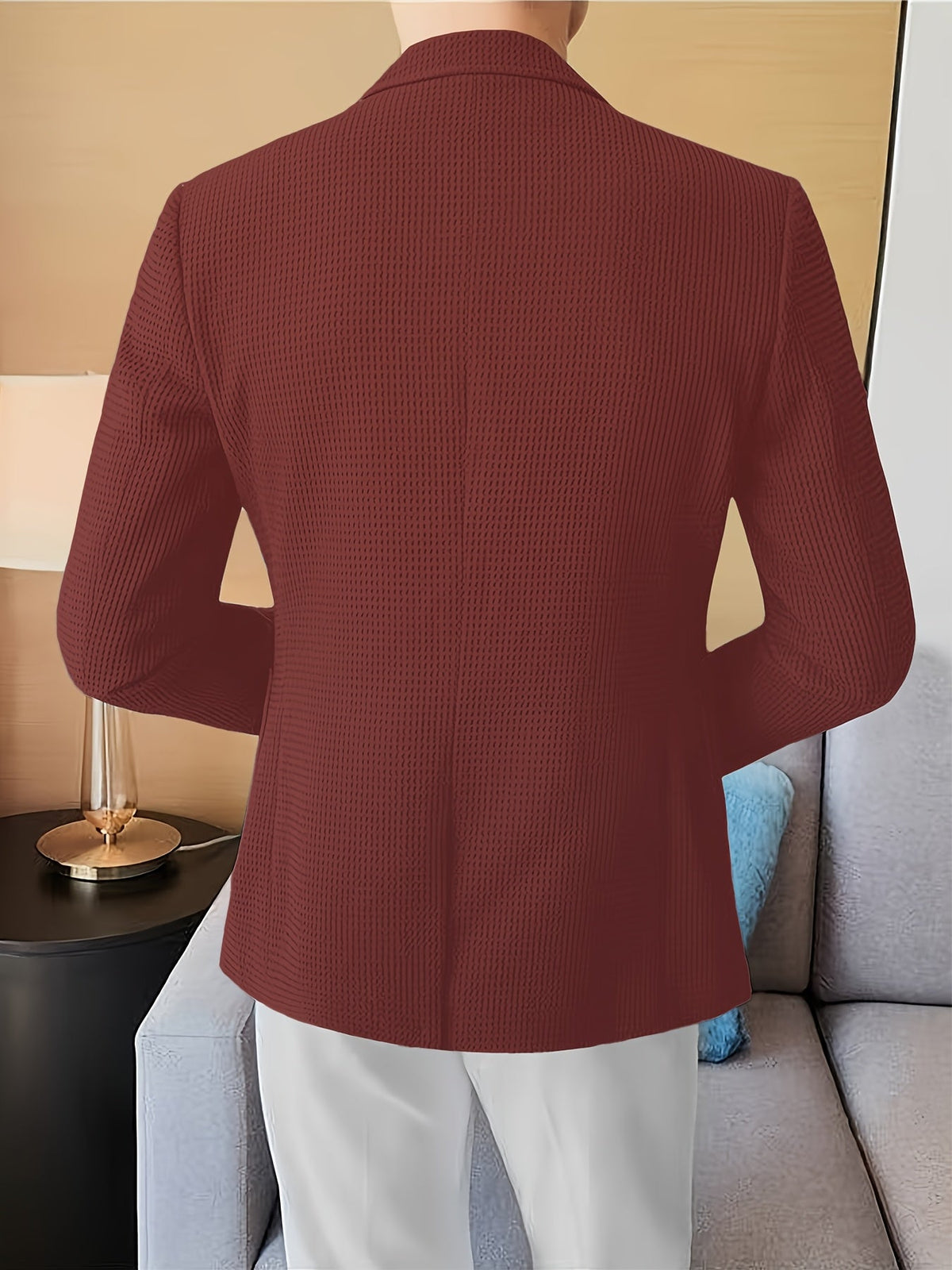 Helvano | Strukturierte Strickjacke für Herren