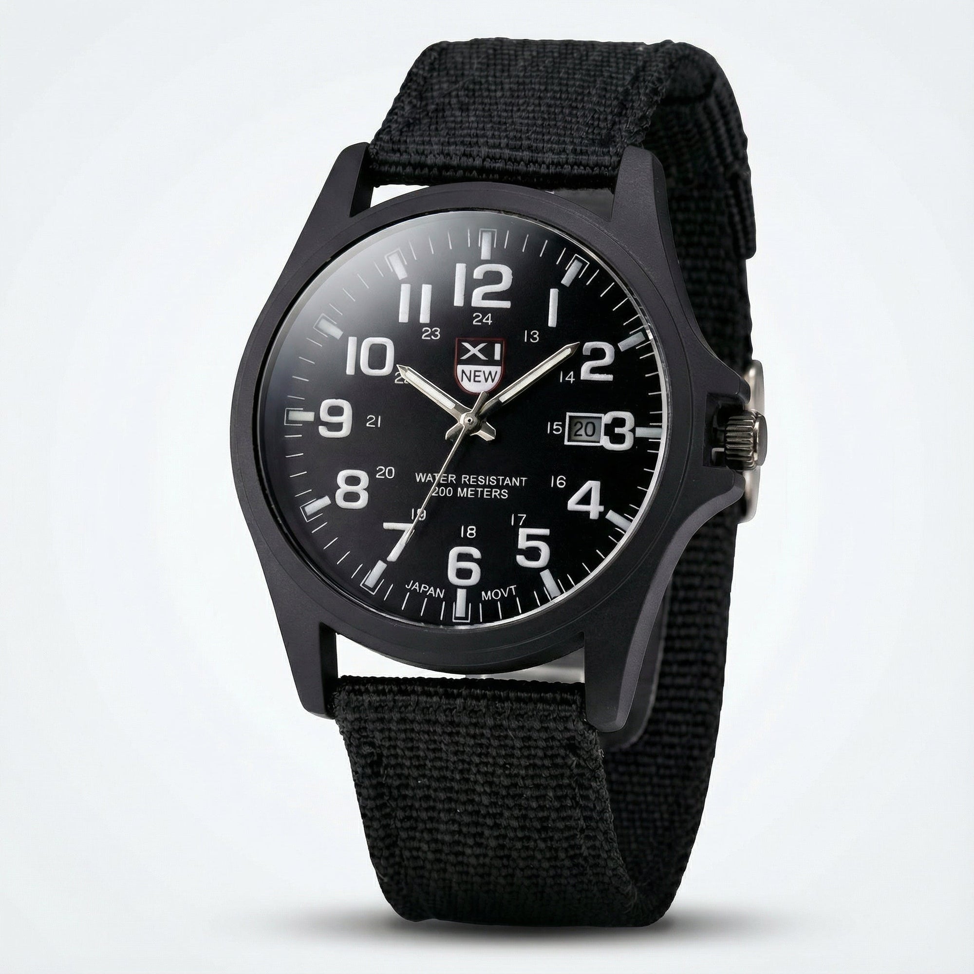 Helvano | Taktische Herrenuhr mit Edelstahlgehäuse