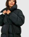 Helvano | Kurze Damenjacke mit Stehkragen und taillierter Taille