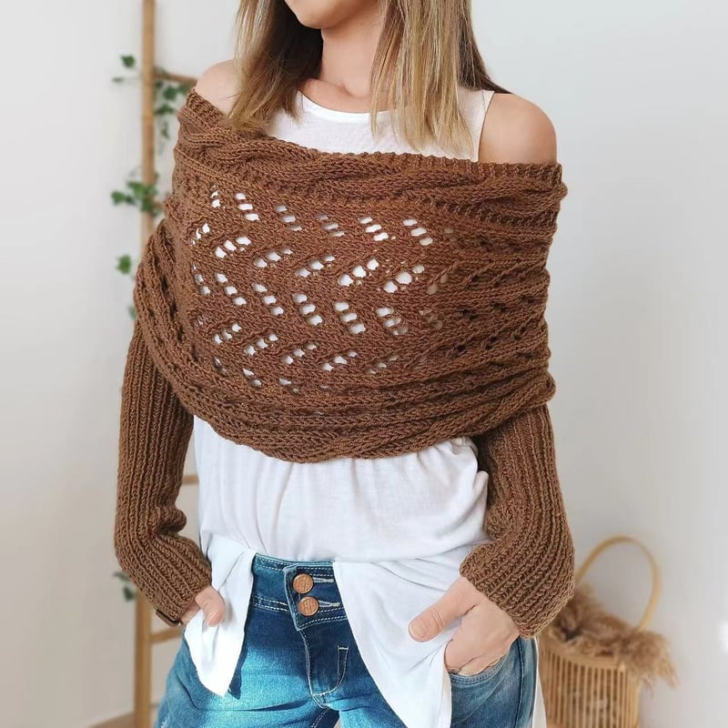 Helvano | Bequemer Strickschal für Damen