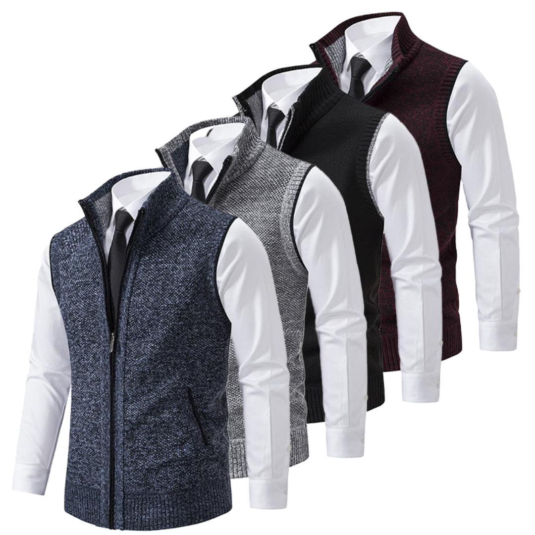 Helvano | Klassische Strickweste für Herren