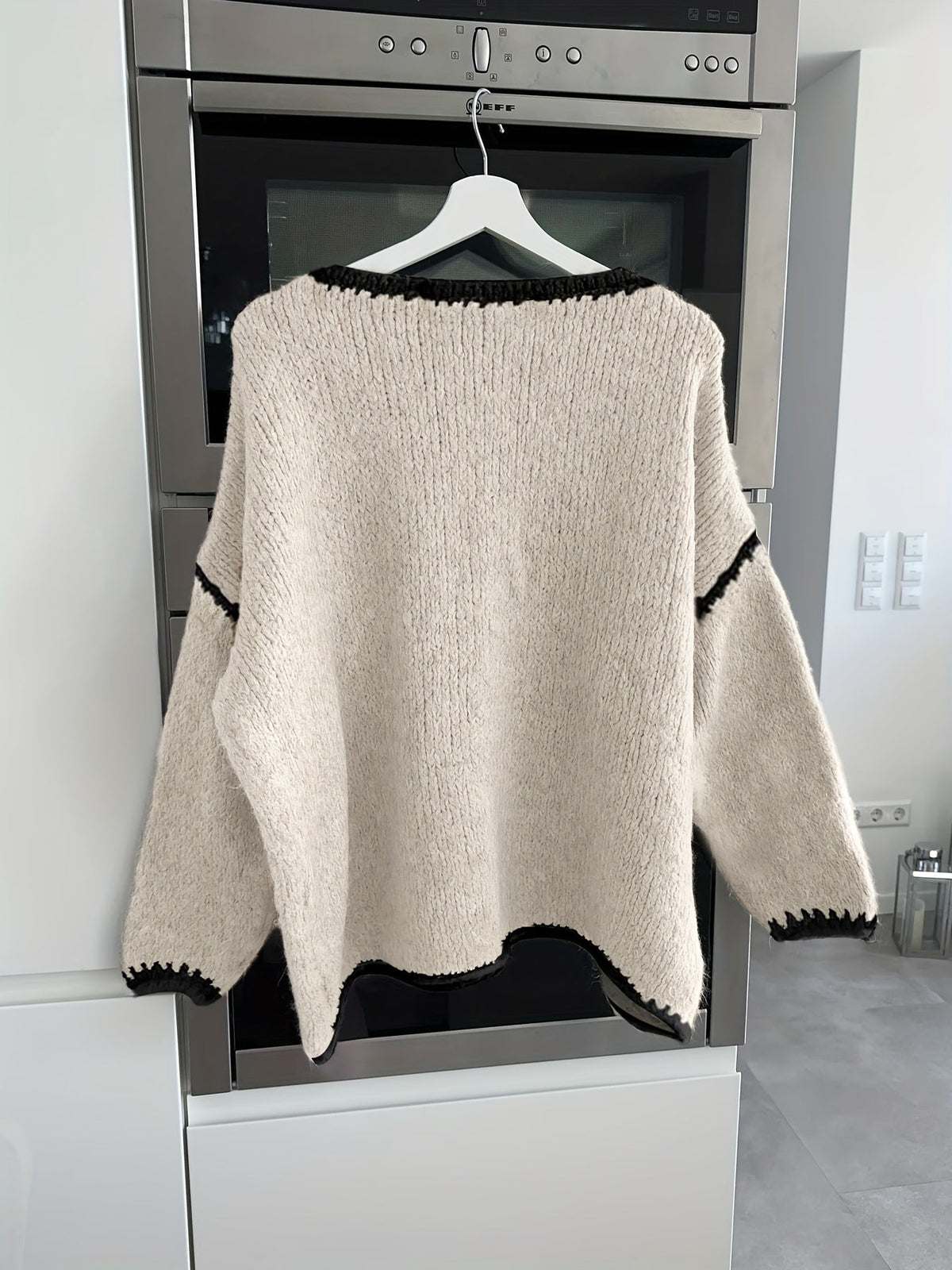 Helvano | Damen Strickpullover mit U-Boot-Ausschnitt